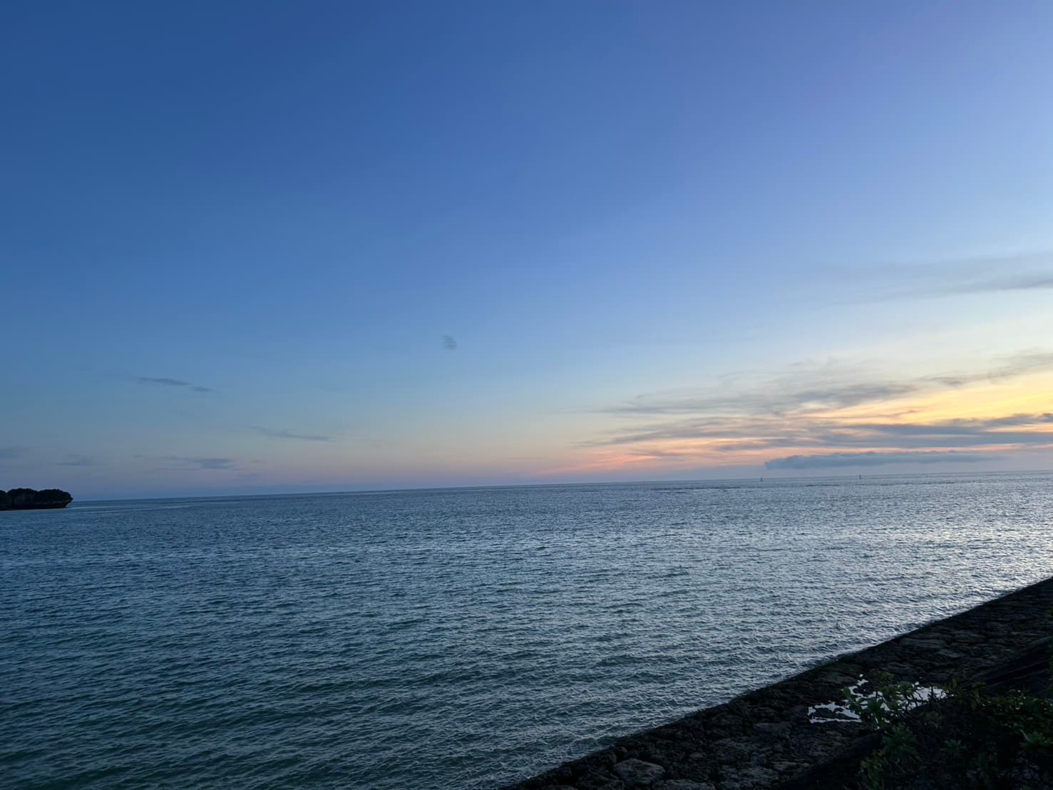 沖縄の夕焼け